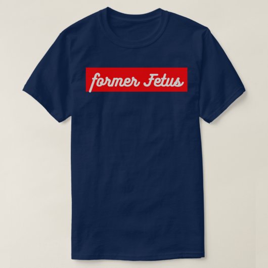 旧胎児4 Tシャツ (デザイン正面)