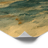 旧船日没 ポスター (角)