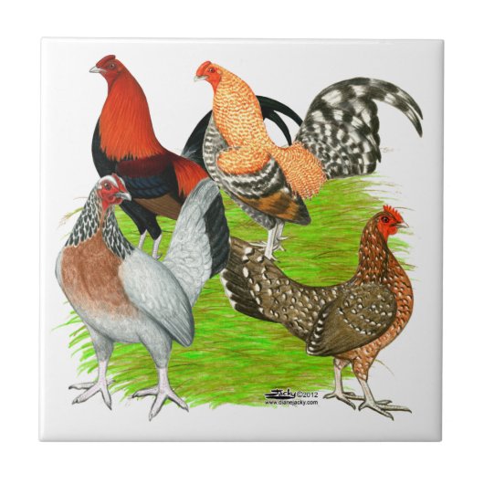 旧英語ゲームカルテット タイル (正面)