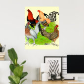 旧英語ゲームカルテット ポスター (ホームオフィス)