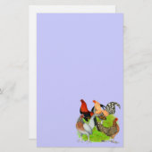 旧英語ゲームカルテット 便箋 (正面/裏面)