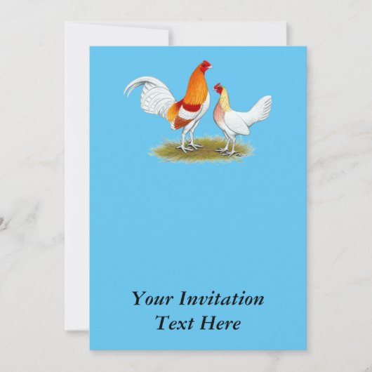 旧英語ゲームバンタム：レッドピール 招待状 (正面)