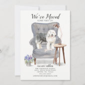 旧英語シェプドッグの動く発表 案内状 (正面)