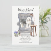 旧英語シェプドッグの動く発表 案内状 (スタンド正面)