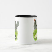 旧英語ブルーゲームファミリー マグカップ (中央)