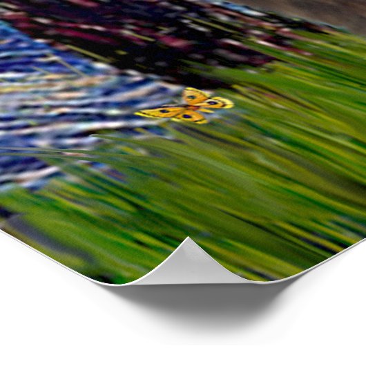 旧英語(F) - Starry Night ポスター (角)