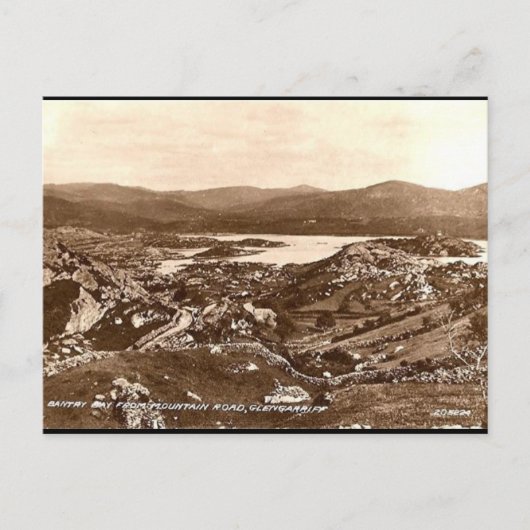 旧葉書 – アイルランド、ココーク、バントリーベイ ポストカード (正面)