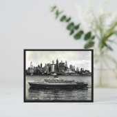 旧葉書 – 「アンドレア・ドリア」。 ポストカード (スタンド正面)