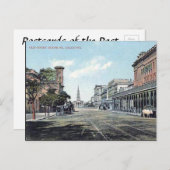 旧葉書 – インド,コルカタ ポストカード (正面/裏面)