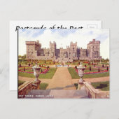 旧葉書 – イーストテラス、ウィンザーキャッスル ポストカード (正面/裏面)