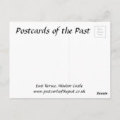 旧葉書 – イーストテラス、ウィンザーキャッスル ポストカード (裏面)