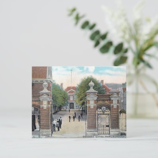 旧葉書 – ウィルトシャー州マールボロー大学 ポストカード (スタンド正面)