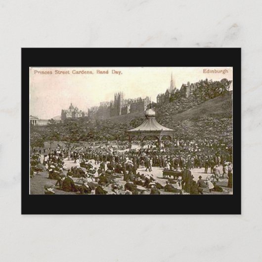 旧葉書，エジンバラ1907 ポストカード (正面)