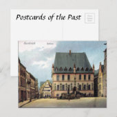 旧葉書 – オスナブリュック，ドイツ ポストカード (正面/裏面)