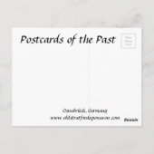 旧葉書 – オスナブリュック，ドイツ ポストカード (裏面)