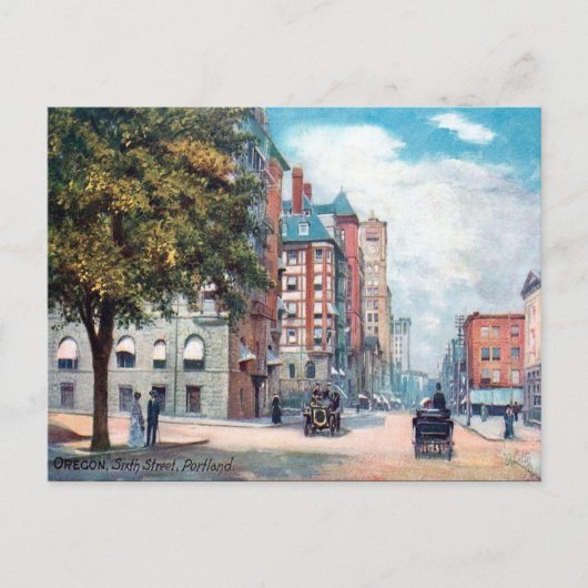旧葉書 – オレゴン州ポートランド ポストカード (正面)