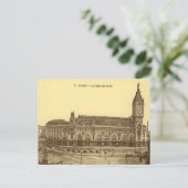 旧葉書 – ガールデリヨン，パリ ポストカード (スタンド正面)