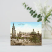 旧葉書 – クラクフ，ポーランド ポストカード (スタンド正面)