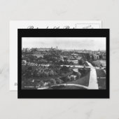 旧葉書、グラスゴー、ケルビングローブ公園 ポストカード (正面/裏面)