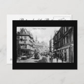 旧葉書、グラスゴー、チャリングクロス ポストカード (正面/裏面)