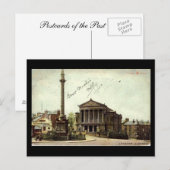 旧葉書、グラスゴー、ラングサイド ポストカード (正面/裏面)