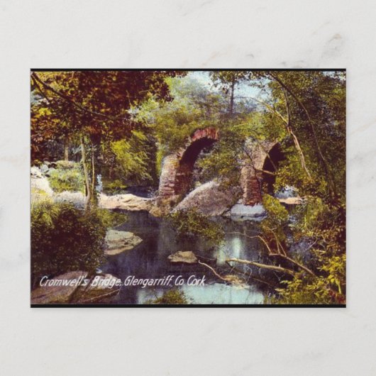 旧葉書 – グレンガリフ、コーク ポストカード (正面)