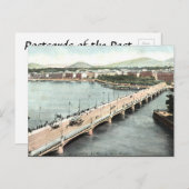 旧葉書 – ジュネーブ，スイス ポストカード (正面/裏面)