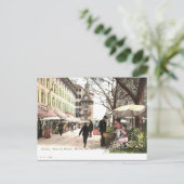 旧葉書 – ジュネーブ，スイス ポストカード (スタンド正面)