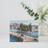 旧葉書 – ジュネーブ，スイス ポストカード (スタンド正面)