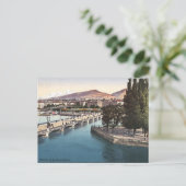 旧葉書 – ジュネーブ，スイス ポストカード (スタンド正面)