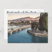 旧葉書 – ジュネーブ，スイス ポストカード (正面/裏面)