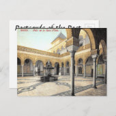 旧葉書 – スペイン，セビリア ポストカード (正面/裏面)