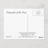 旧葉書、セスキ100年祭、フィラデルフィアPA ポストカード (裏面)