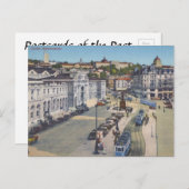 旧葉書 – チューリッヒ，スイス ポストカード (正面/裏面)