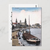 旧葉書 – ドレスデン，ドイツ ポストカード (正面/裏面)