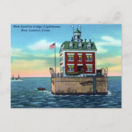 旧葉書 – ニューロンドン、コネチカット ポストカード