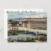 旧葉書 – ネバダ州レノ。宇佐 ポストカード (正面/裏面)