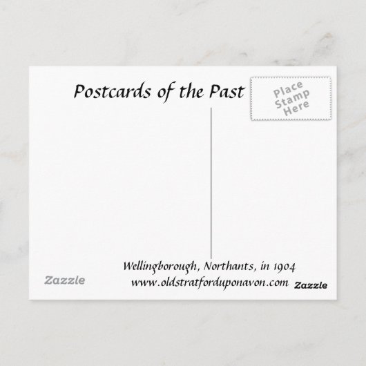旧葉書 – ノースランド州ウェリンボロー ポストカード (裏面)