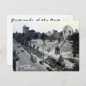 旧葉書 – ハイドパーク,シドニー, NSW ポストカード (正面/裏面)