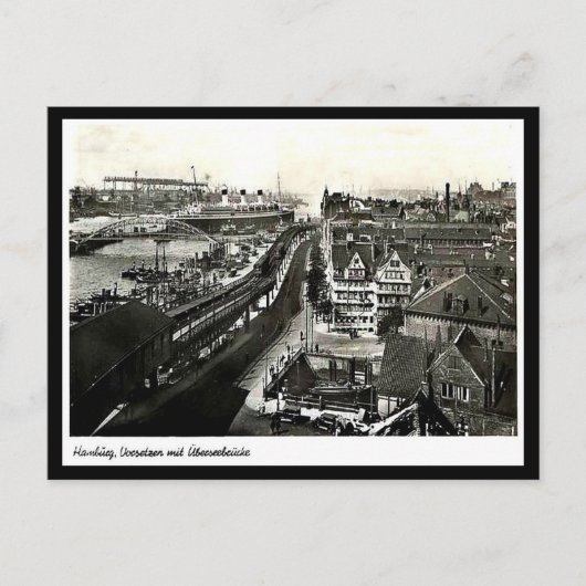 旧葉書 – ハンブルク,ドイツ ポストカード (正面)