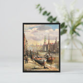 旧葉書 – ハンブルク，ドイツ ポストカード (スタンド正面)