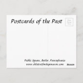 旧葉書 – バトラー、ペンシルバニア州 ポストカード (裏面)