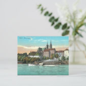 旧葉書 – バーゼル，スイス ポストカード (スタンド正面)