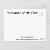 旧葉書 – バーゼル，スイス ポストカード (裏面)