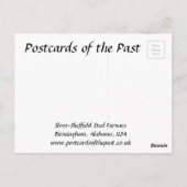 旧葉書 – バーミンガム,アラバマ ポストカード (裏面)