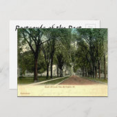 旧葉書 – バーモント・バーリントン ポストカード (正面/裏面)