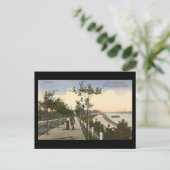 旧葉書 – ブダペスト,ダヌベの銀行, 1916 ポストカード (スタンド正面)