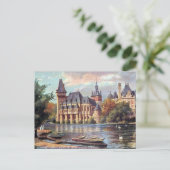 旧葉書 – ブダペスト，ハンガリー ポストカード (スタンド正面)