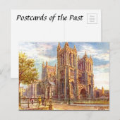旧葉書 – ブリストル大聖堂 ポストカード (正面/裏面)