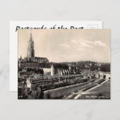 旧葉書 – ベルン，スイス ポストカード (正面/裏面)